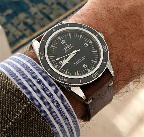 omega seamaster 300 spectre replica ebay|omega seamaster 300 leather strap.